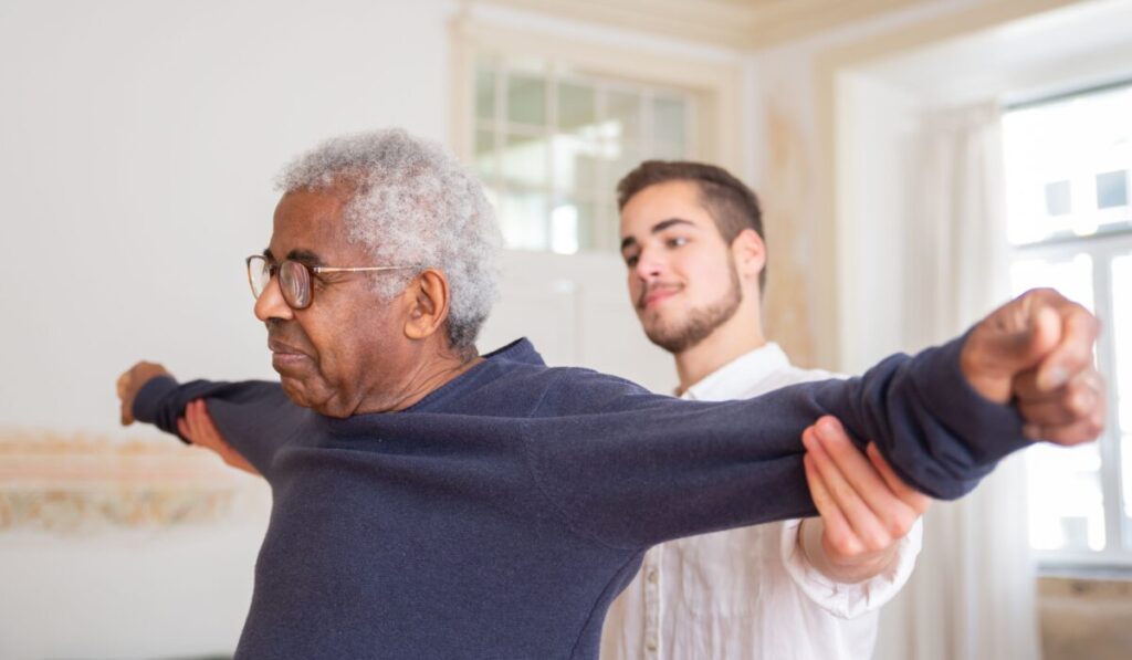 home physiotherapy exercises for seniors Mussoorie — Home physiotherapy exercises: 7 essential moves for mussoorie seniors — Photo by Kampus Production on Pexels